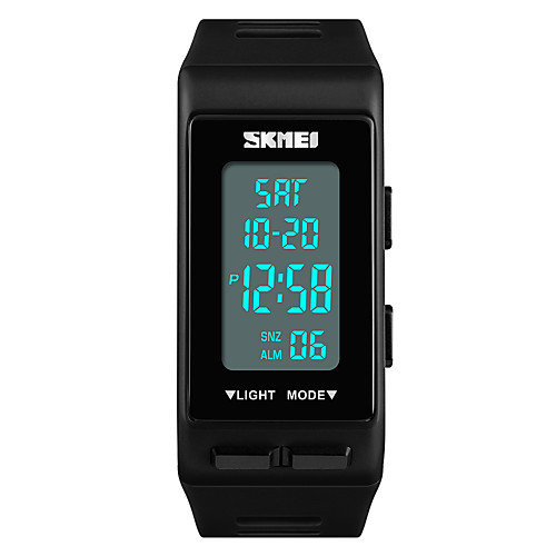 

SKMEI Women's Sport Watch Japanese Digital Quilted PU Leather Black / White / Blue 30 m Water Resistant / Waterproof Alarm Calendar / date / day Digital Casual Fashion - Red Green Blue One Year