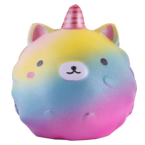 

LT.Squishies Squeeze Toy / Sensory Toy Stress Reliever Unicorn Stress and Anxiety Relief Squishy Decompression Toys for Children's All Boys' Girls'