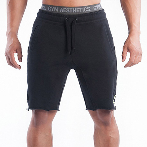 

Men's Running Shorts Sports Cotton Shorts Fitness Gym Workout Workout Activewear Breathable Comfortable Sweat-Wicking Stretchy