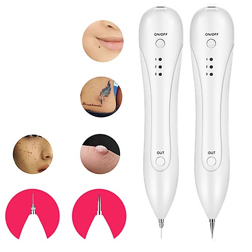 

1pcs Beauty Instrument Laser Skin Point Mole Pen Freckle Tattoo Scars Removal Machine Dark Spot Remover Pen Electric