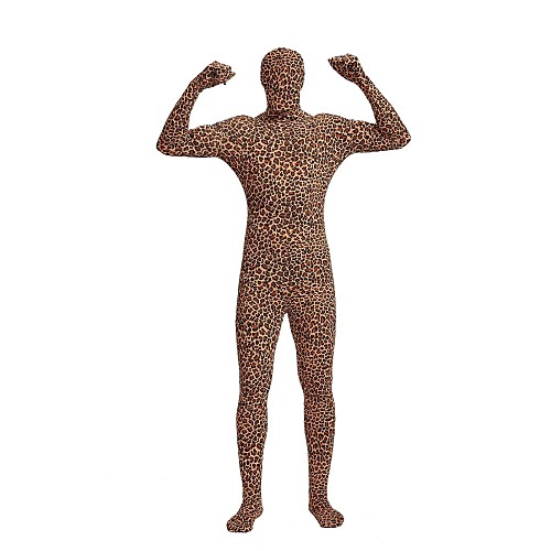 

Patterned Zentai Suits Cosplay Costume Catsuit Adults' Spandex Lycra Cosplay Costumes Men's Women's Cheetah Print Halloween Carnival Masquerade / Skin Suit / High Elasticity