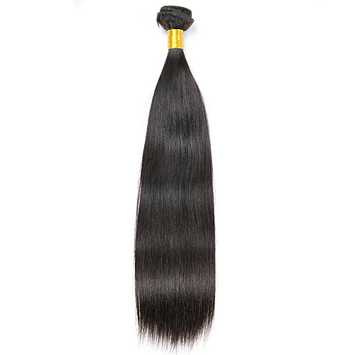 

1 Bundle Brazilian Hair Straight Human Hair 100 g Human Hair Extensions 8-28 inch Natural Color Human Hair Weaves Extention Human Hair Extensions / 8A