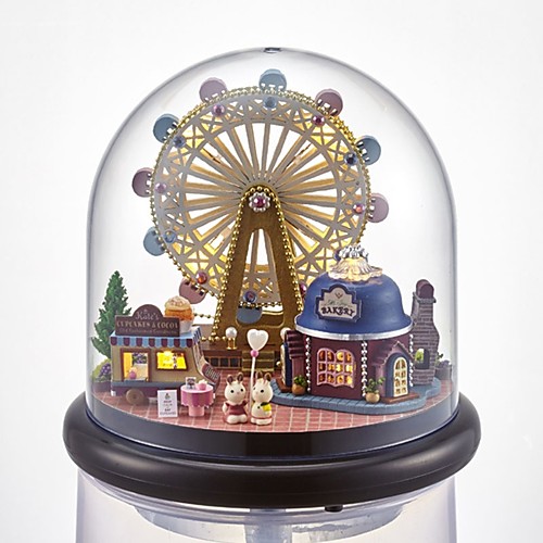 

Dollhouse Romance Ferris Wheel Creative with LED Light Child's 1 pcs Toy Gift