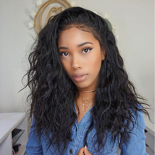 

Synthetic Wig Synthetic Lace Front Wig Curly Layered Haircut Lace Front Wig Short Natural Black #1B Dark Brown#2 Synthetic Hair Women's with Baby Hair Soft Heat Resistant Black Modernfairy Hair