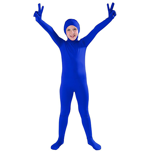 

Zentai Suits Cosplay Costume Skin Suit Kid's Spandex Lycra Cosplay Costumes Men's Women's Solid Colored Halloween Carnival Children's Day / High Elasticity