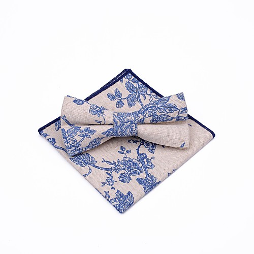 

Unisex Party / Basic Bow Tie - Print Tropical Leaf, Bow / Suits