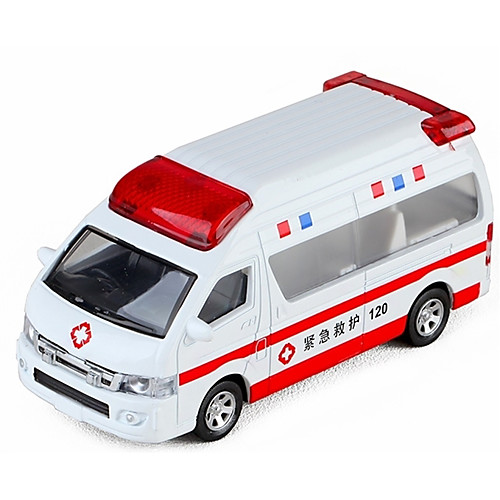 

1:32 Toy Car Car Ambulance Vehicle Metal Alloy Mini Car Vehicles Toys for Party Favor or Kids Birthday Gift 1 pcs