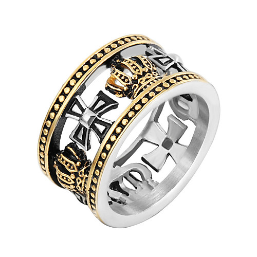

Statement Ring Disco Ball Gold Silver Stainless Steel Punk Trendy Hip-Hop 1pc 8 9 10 11 12 / Men's