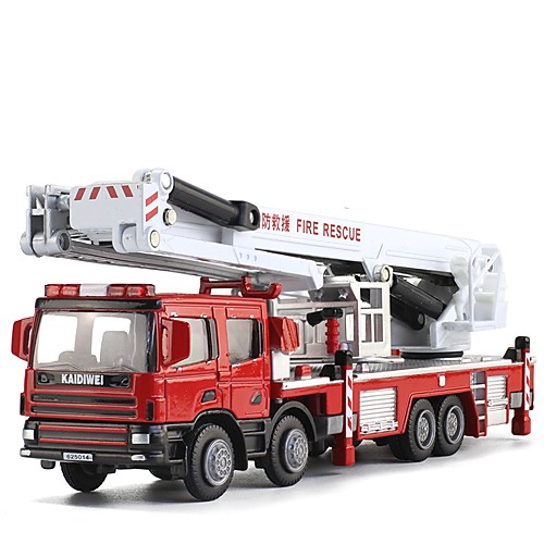 

1:50 Metal Fire Engine Vehicle Toy Car City View Exquisite Fire Engine All Boys' Girls' Child's Teenager Car Toys