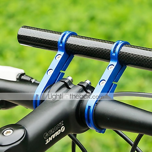 

Bike Handlebar Extender Flashlight Mount Holder Carbon Fiber Lightweight Extended Tool Holder for Road Bike Mountain Bike MTB TT Engineering Plastics Carbon Fiber Aluminium Alloy Black Black / Red