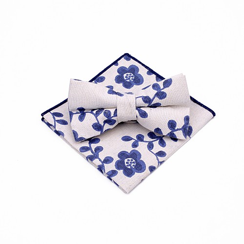 

Unisex Party / Basic Bow Tie - Print Tropical Leaf, Bow / Suits