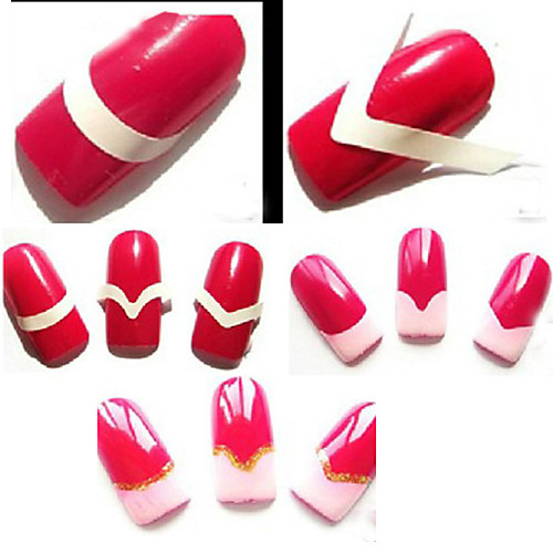 

48pcs Nail Manicure Tools Japan and Korea Style Artistic Style Classic Daily Nail Art Tool Nail DIY Tools for Finger Nail