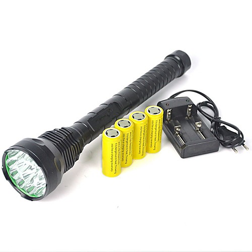 

18000 lm LED Flashlights / Torch / Handheld Flashlights / Torch LED 1 Mode Professional