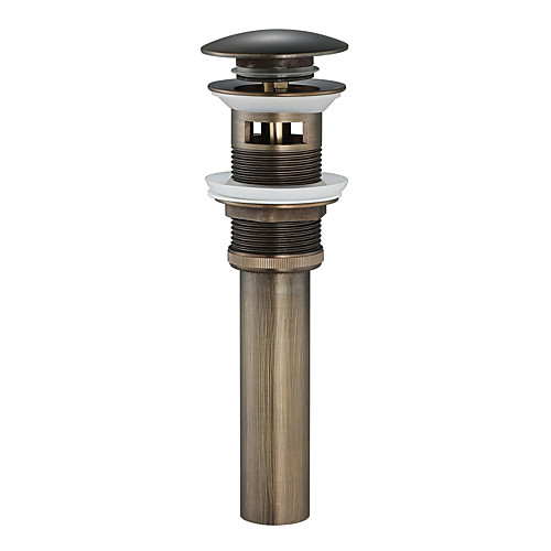 

Faucet accessory - Superior Quality Pop-up Water Drain With Overflow Contemporary Brass Antique Copper