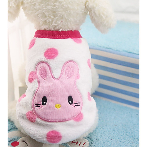 

Dog Cat Pets Sweater Sweatshirt Jumpsuit Cartoon Character Animal Sports & Outdoors Casual / Sporty Dog Clothes Puppy Clothes Dog Outfits Blue Pink Costume for Girl and Boy Dog 100% Coral Fleece XXS