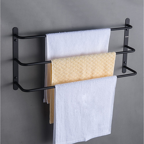 

Bathroom Accessory Set / Towel Bar / Bathroom Shelf Creative / Multilayer / New Design Contemporary / Antique Stainless Steel 1pc - Bathroom / Hotel bath 3-towel bar Wall Mounted