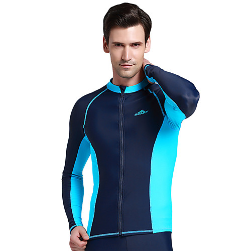 

SBART Men's Elastane SPF50 UV Sun Protection Quick Dry Long Sleeve Swimming Diving Surfing Classic Spring Summer Fall / Winter / Beach