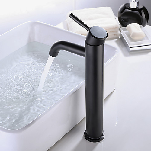 

Single HandleBathroomFaucet,Mattle BlackOneHole Centerset Bath Taps,Stainless Steel Traditional/COD Bathroom SinkFaucet Contain with Supply Lines