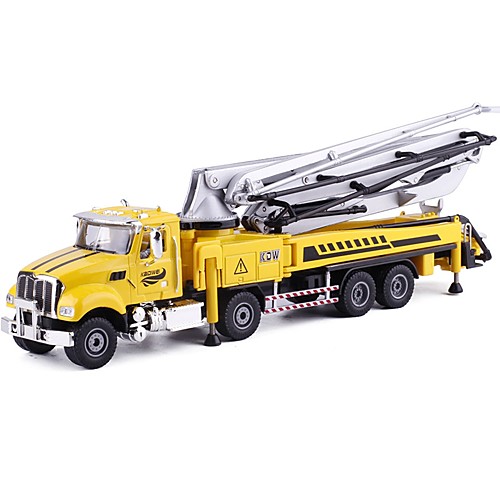 

1:50 Toy Car Construction Vehicle Construction Truck Set Crane City View Exquisite Metal Mini Car Vehicles Toys for Party Favor or Kids Birthday Gift 1 pcs