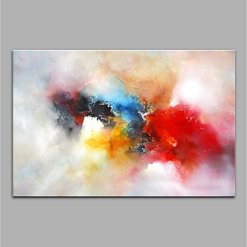 

Oil Painting Hand Painted - Abstract Modern Rolled Canvas