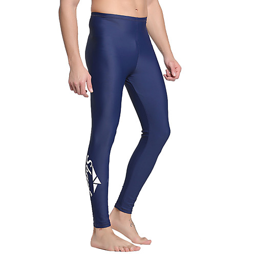 

SBART Men's Dive Skin Leggings Bottoms SPF50 UV Sun Protection Breathable Diving / Quick Dry / Full Body
