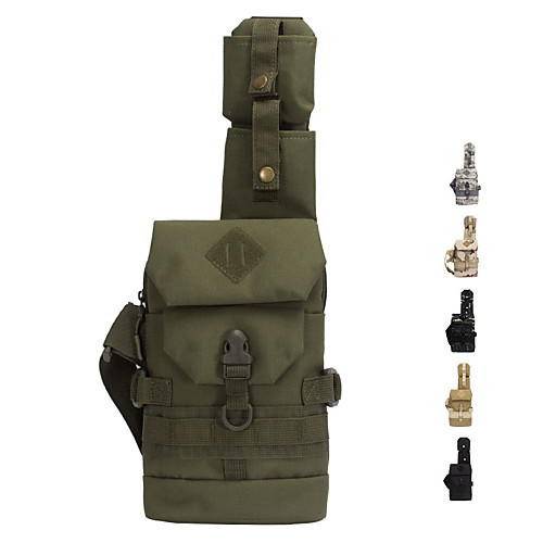 

6 L Hiking Sling Backpack Military Tactical Backpack Wear Resistance Outdoor Hiking Camping Military / Tactical Oxford Army Green Camouflage Khaki