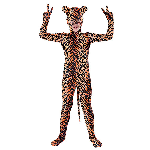 

Patterned Zentai Suits Cosplay Costume Skin Suit Animal Kid's Spandex Lycra Cosplay Costumes Men's Women's Animal Fur Pattern Halloween Carnival Children's Day / High Elasticity