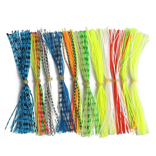 

Fishing Accessories 10 pcs Fishing Easy Install Light and Convenient Easy to Use Silica Gel Jigging Sea Fishing Fly Fishing / Bait Casting / Ice Fishing / Spinning / Jigging Fishing