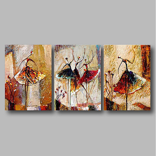

Oil Painting Hand Painted - Abstract Comtemporary Canvas