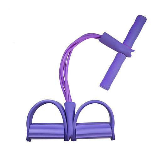 

Resistance Band / Exercise Tube 1 pcs Sports Rubber Yoga Exercise & Fitness Gym Workout Adjustable Strength Training Physical Therapy Resistance Training For Body Part Home
