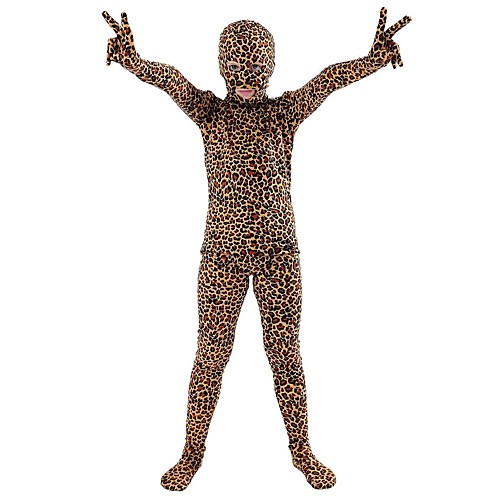 

Patterned Zentai Suits Cosplay Costume Skin Suit Kid's Spandex Lycra Cosplay Costumes Men's Women's Leopard Animal Fur Pattern Halloween Carnival Children's Day / High Elasticity