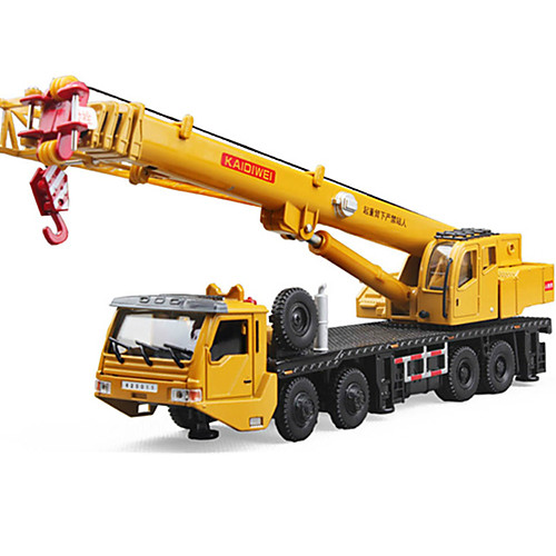 

1:50 Metal Crane Toy Car City View Cool Exquisite Vehicles Construction Vehicle All Boys' Girls' Teenager Car Toys