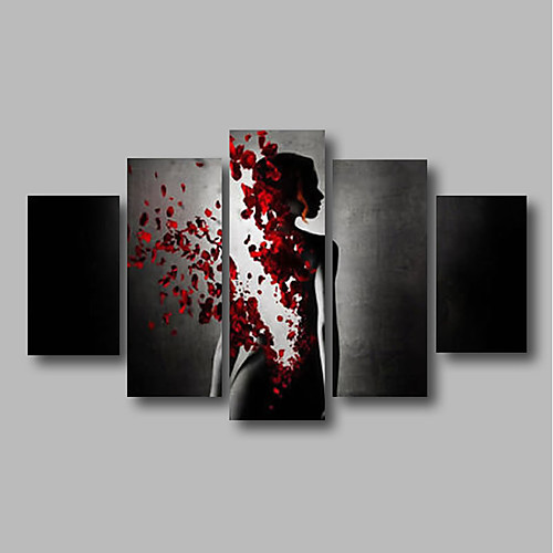 

Oil Painting Hand Painted - Abstract Comtemporary Canvas