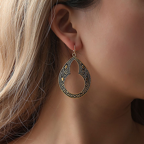 

Women's Earrings Holiday Wedding Birthday Romantic Earrings Jewelry Bronze / Silver / Black For Date Street Festival 1 Pair