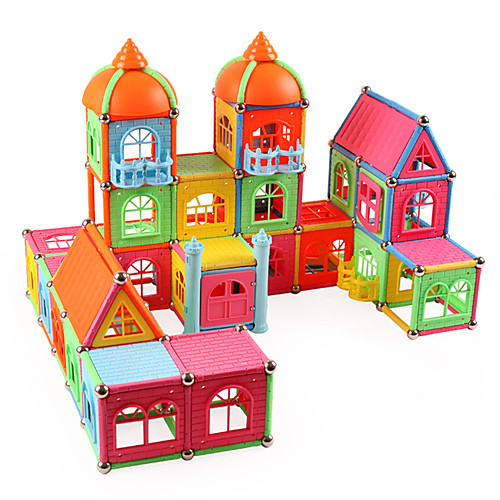 

Magnetic Blocks Magnetic Sticks Magnetic Tiles Building Bricks 358 pcs Geometric Pattern Building Toys All Boys' Girls' Toy Gift / Kid's