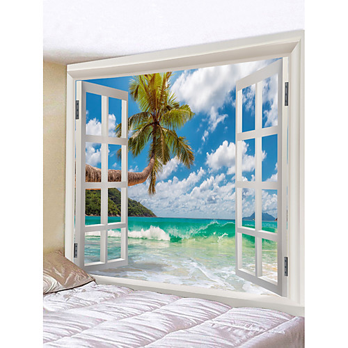 

Novelty / Holiday Wall Decor Polyester Classic Wall Art, Wall Tapestries Decoration
