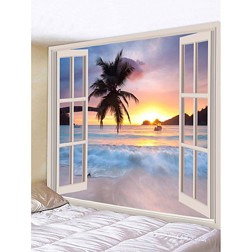 

Novelty / Holiday Wall Decor Polyester Classic Wall Art, Wall Tapestries Decoration