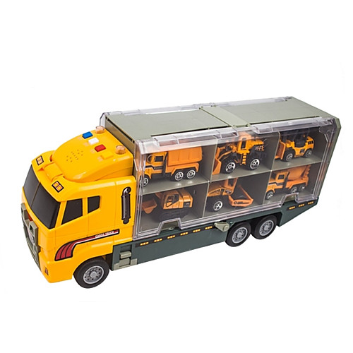 

Toy Car Transporter Truck Construction Truck Set Metal Alloy Mini Car Vehicles Toys for Party Favor or Kids Birthday Gift 1 pcs