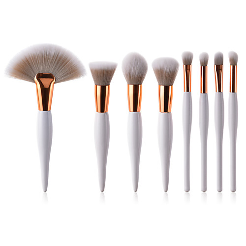 

Professional Makeup Brushes Makeup Brush Set 8pcs Full Coverage Synthetic Hair Wooden / Bamboo for Eyeliner Brush Blush Brush Lip Brush Eyebrow Brush Eyeshadow Brush Concealer Brush Eyelash Brush