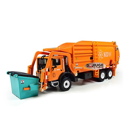 

Toy Truck Construction Vehicle Construction Vehicle Dump Truck Garbage Recycling Truck New Design Retractable Metal Alloy Mini Car Vehicles Toys for Party Favor or Kids Birthday Gift 1 pcs / Kid's