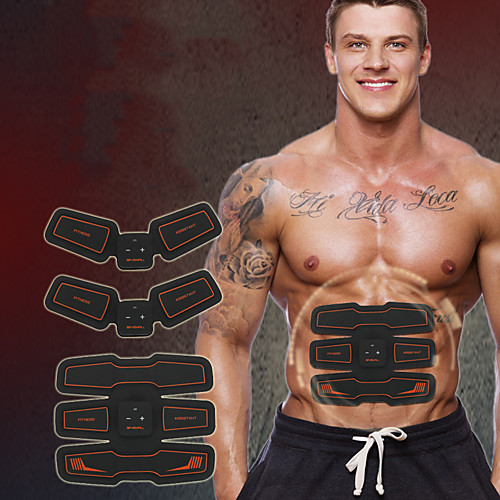 

Abs Stimulator Abdominal Toning Belt EMS Abs Trainer Sports Plastic Gym Workout Exercise & Fitness Workout Electronic Wireless Muscle Toner EMS Training Muscle Toning ABS Trainer For Men Women Leg
