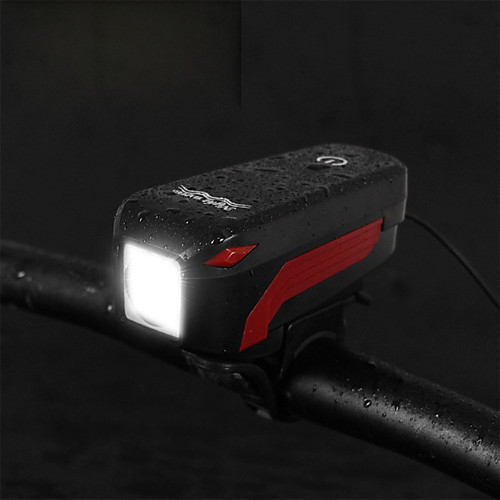 

LED Bike Light Front Bike Light Bike Horn Light Mountain Bike MTB Bicycle Cycling Waterproof Multiple Modes Super Brightest Portable 350 lm Rechargeable USB Camping / Hiking / Caving / IPX-5