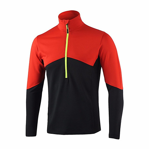 

Men's Long Sleeve Cycling Jersey Winter Fleece Red Green Blue Bike Jersey Top Mountain Bike MTB Road Bike Cycling Breathable Quick Dry Sports Clothing Apparel