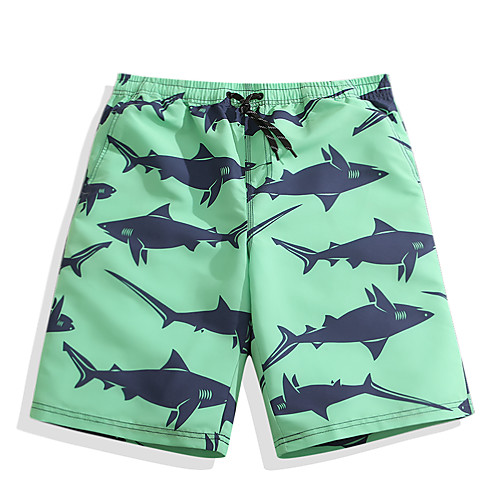 

Men's Swim Shorts Swim Trunks Board Shorts Bottoms Quick Dry Drawstring - Surfing Beach Watersports Animal Summer