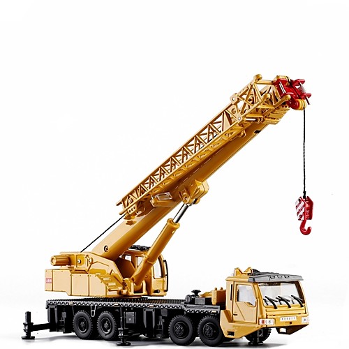 

1:50 Toy Truck Construction Vehicle Construction Vehicle Crane New Design Retractable Folding Metal Alloy Mini Car Vehicles Toys for Party Favor or Kids Birthday Gift 1 pcs / Kid's