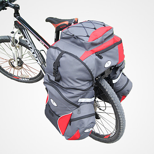 

65 L Bike Panniers Bag Bike Rack Bag 3 In 1 Waterproof Rain Waterproof Bike Bag 600D Polyester Bicycle Bag Cycle Bag Cycling Bike / Bicycle