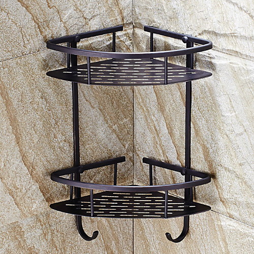 

Bathroom Shelf New Design / Cool Contemporary Brass 1pc Double Wall Mounted