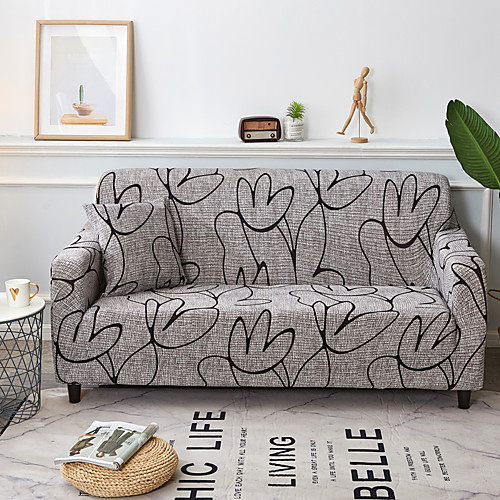 

Sofa Cover Multi Color Reactive Print Polyester Slipcovers