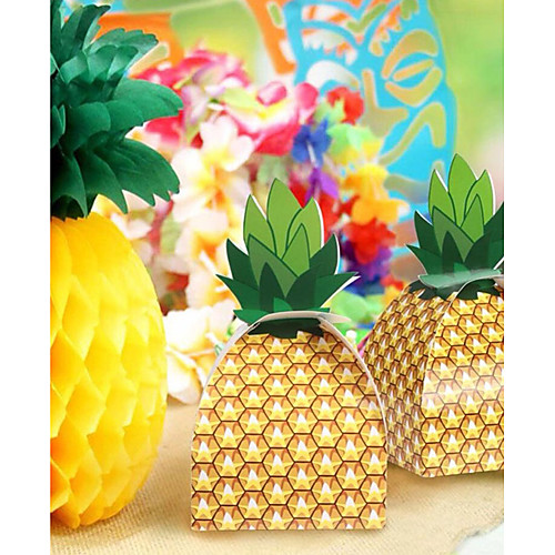 

Cuboid Card Paper Favor Holder with Pattern / Print Favor Boxes - 12pcs