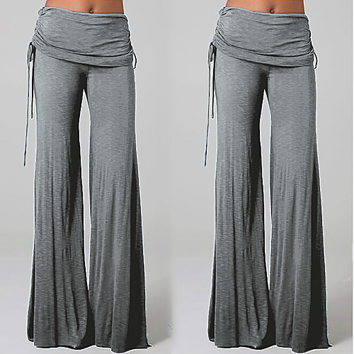 

Women's Dancing Trousers Elastane Polyster Midnight Navy White Black Pants